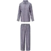 Lingadore Night Pyjama 8601 | Grösse: M | Farbe: Grau