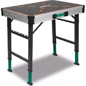 Holzstar MFT 455 Multifunktionstisch (Werkbank für Werkstatt & Heimwerker)