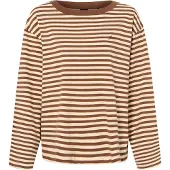 BOSS Relaxed-Fit Top aus Baumwoll-Jersey mit Streifen-Muster Grösse S