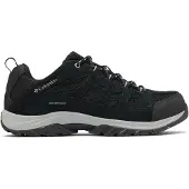 Columbia Wanderschuh "CRESTWOOD WATERPROOF" profilierte Laufsohle aus Gummi, wasserdichtes Obermaterial