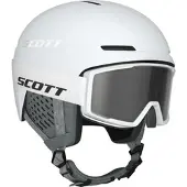 SCOTT Combo HEL Track + GOG Trace white (0002) M