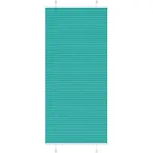 vidaXL Plissee Petrolgrün 100x200 cm Stoffbreite 99,4 cm Polyester