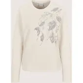 MADELEINE Langarmshirt "Shirt Sweatshirt mit Paillettenstickerei"