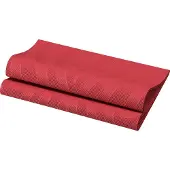 Duniwell 6x Elegance-Servietten 40 x 1/4 Falz Lily bordeaux 1440 St Tücher