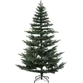 vidaXL Künstlicher klappbarer Weihnachtsbaum 120 cm PE & PVC Grün 42055517