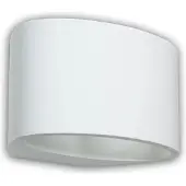 ISOLED Gips-Wandleuchte G9, oval