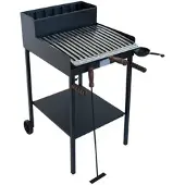 Cruccolini Belvedere - Handgefertigter Holz- und Kohlegrill aus Eisen