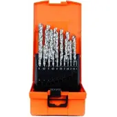 Projahn Spiralbohrer-Set, HSS-G, 25-teilig, Ø 1–13 mm / 0,5 mm Schritte, in Kunststoffkassette