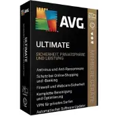 AVG Ultimate 2026/2027 | PC/Mac/Mobilgeräte | 10 Geräte / 1 Jahr