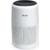 Levoit Luftreiniger, Core Mini, True HEPA H13 3-in-1 Filter, Auto, Weiß