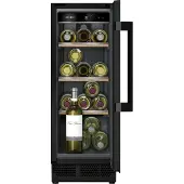 Siemens iQ500 KU20WVHF0, Weinkühler mit Kompressor, Integriert, 21 Flasche(n), 70 W, F, Schwarz