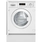 NEFF V6540X3, Frontlader, Integriert, Weiß, Links, 52 l, 4 kg