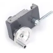 Merkloos Mini-Drehbank-Schlitten für Präzisionsarbeiten, mit Aluminiumkonstruktion