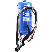 GEKO G02026 de sand staubfreie Pistole mit Staubsauger, 106 L, blau