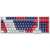 A4Tech Gamer mechanische Tastatur Bloody Sports Navy S98 BLMS RGB-Hintergrundbeleuchtung roter Schalter, USB
