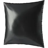 Ailoria Dekokissen "Kopfkissenbezug aus Seide BEAUTY SLEEP (80x80)", schwarz (midnight schwarz), 1 Stk., Obermaterial: 100% Seide silk., Bettwäsche, Dekokissen