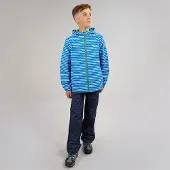 Trespass Junge Kinley wasserdichte Jacke und Hose Set Marineblau