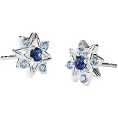 Thomas Sabo H2380-166-1 Damen-Ohrstecker Silber Stern mit blauen Steinen