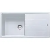 Franke Boston BFG 611-97, Schwarz, 1 Becken, 20 cm, 450 x 420 mm, Rechts, 970 mm