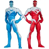 Mcfarlane Toys Superman Blue Vs Superman Red Figur