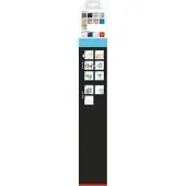 TESA SMOOZ Wandhandtuchhalter, 2-armig, verchromt, Klebelösung | 1 Stück