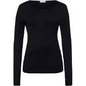 Hanro Longsleeve Ultralight in Black | Gr.: XS