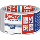 TESA Professional 63652 ALU-Band Extra Stark, silber-grau