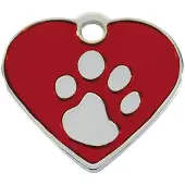 Imarc Heart 4x3 Cm Haustiermarke