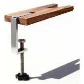Merkloos Werkbankklemme V-Schlitz, Holz, Schmuckherstellung, 1 Set, für die Werkstatt