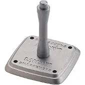 Merkloos Tischhalterung Aluminium, leicht, zweiteilig, vorgebohrte Basis, für Werkbank