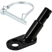 Merkloos Fahrradkupplung Stahl, universal, 16,5x10,8 cm, für Fahrradanhänger