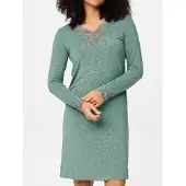 Lingadore Night Nachtkleid 8628 | Grösse: 3XL | Farbe: Green Marl
