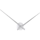 Karlsson - Wanduhr Little Big Time - Silber - Ø77,5cm