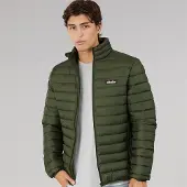 Ellesse Herren - Omak Wattierte Jacke - Khaki