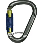 Salewa - Belay Twist Lock Karabiner - HMS-Karabiner Gr One Size grau