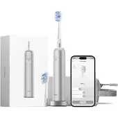 Laifen Wave Pro elektrische Zahnbürste – Aluminium, WaveMotion, Drucksensor, App-Steuerung, Tiefenreinigung, lange Akkulaufzeit & kabelloses Laden