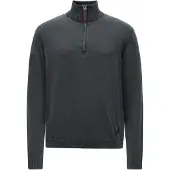 Indicode Troyer "INArkmill ½ zip" Baumwolle, regular fit