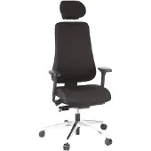 Hjh OFFICE PRO-TEC 400 - Profi Bürostuhl Schwarz