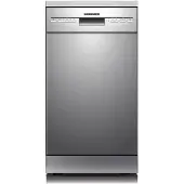 Heinner HDW-FSM45510XE++ Geschirrspüler 10 Maßgedecke, 5 Programme, AquaStop, 45 cm, Edelstahl