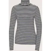 MADELEINE Langarmshirt "Shirt Ringelshirt mit Rollkragen"