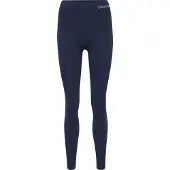 Hummel Sportleggings Hoher Schnitt Elastischer Bund Einfarbig Größe: XL
