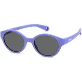 Polaroid KIDS Kinder Brille PLD K007/S Größe 42-16 mm Glitter Violett polarisier