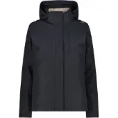 CMP - Women's Jacket Zip Hood + Inner Jacket 36Z2036D - Doppeljacke Gr 38 schwarz