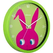 Karlsson - Wanduhr Peekaboo Bunny - Grün - 30.8x4.5x30.8cm