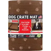 Drymate Hundebox-Matte, absorbiert Urin, wasserdicht, rutschfest, waschbar, Welp