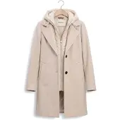 Beaumont Damen Jacken Elvira Coat - Beige - Größe 42
