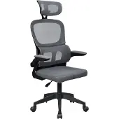 Mars Gaming MGC-ERGOPRO, Gepolsterter Sitz, Vernetzte Rückenlehne, Grau, Grau, Baumwolle, Netz