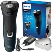 Philips Aqua Touch 4D Flex Powercut Rasierer, Akku, Reinigung unter Wasser