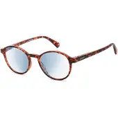 Polaroid READ. GLASS Brille, Modell PLD 0034/R/BB, Größe 48-19 mm, Farbe Rot Havana