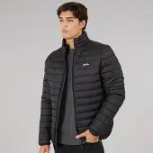 Ellesse Herren - Omak Wattierte Jacke - Schwarz